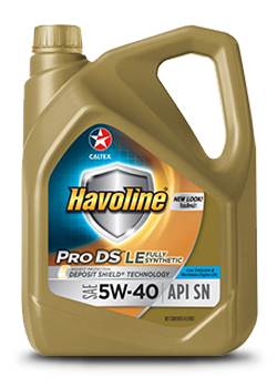 Havoline® ProDS Fully Synthetic LE SAE 5W-40 - Distributor oli Caltex/chevron indonesia