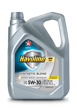 Havoline® Synthetic Blend SAE 5W-30 - Distributor oli Caltex/chevron indonesia